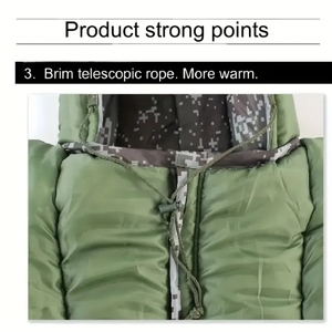 <strong>Modular</strong> <strong>Sleeping</strong> Bags <strong>System</strong>, Multi Layered with Cover for All Season - Product Image 5