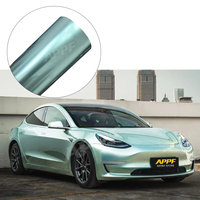 Usine Directe Auto-Guérison Tpu Changement De Couleur Film Tpu Ppf Wrap Vinyle Liquide Vert Brillant Sable Preuve Anti-rayures