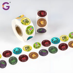 Custom Printing Vinyl Decorative Sticker Logo <strong>Label</strong> for Promotional Waterproof <strong>Label</strong> Roll PVC Private Design Product <strong>Label</strong> <strong>Maker</strong> - Product Image 6