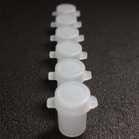 Ventes directes d'usine Utile 3 5ml Pot de bande Fantaisie 10 Pots de peinture à bande 6 couleurs Petits conteneurs de peinture en plastique vides Pots de bande