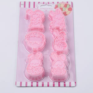 <span class=keywords><strong>Emporte</strong></span>-pièces lapin de pâques personnalisé 3D bricolage outils de cuisson de gâteau glaçage gelée savon populaire <span class=keywords><strong>Cube</strong></span> boule jetable <span class=keywords><strong>emporte</strong></span>-pièce de pâques - Product Image 3