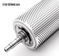 Rouleau perforateur à aiguilles en tissu aluminium pour machines industrielles TDF, rouleau perforateur pour film, rouleau perforateur à aiguilles