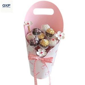 Handheld DIY Biodegradable Eco-Friendly Kraft Paper <strong>Flower</strong> Arrangement Bags <strong>Flower</strong> Tubes Folding <strong>Flower</strong> <strong>Boxes</strong> &amp; Candle Handbags - Product Image 6