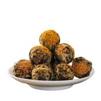 Thé blanc Yunnan Marigold Blooming en boules de dragon, perles de thé parfumées aux fleurs, faites à la main, vente en gros, thé cadeau 500g