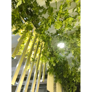 ต้นหลิวประดิษฐ์สีเขียว ขนาด 100-200 ซม. สำหรับตกแต่งงานแต่งงานและบ้าน - Product Image 2