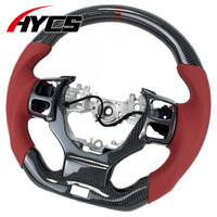Volant chauffant sport en fibre de carbone pour Lexus IS ISF RC CT NX IS200 IS250 IS300 IS350 RC300 RC350 NX200 NX300 NX300H CT200h