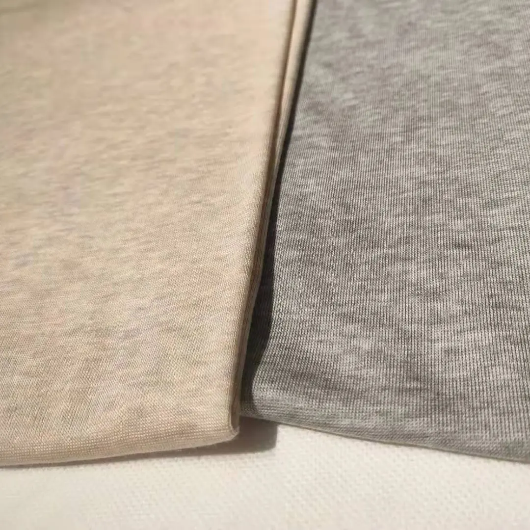 Tissu tricoté en jersey de soie pour vêtements d'été, g