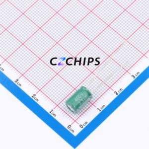 Condensador Electrolítico de Aluminio de Montaje Pasante DHG400K335E09AS1AA, D6.3xL9mm 3.3uF 20% 400V 250mA-100kHz - Product Image 1