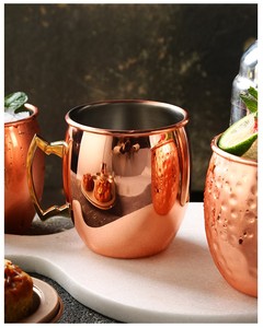 Proveedor <span class=keywords><strong>de</strong></span> China 304 Acero inoxidable martillo <span class=keywords><strong>de</strong></span> cobre chapado en oro rosa mula <span class=keywords><strong>de</strong></span> Moscú leche <span class=keywords><strong>taza</strong></span> café, <span class=keywords><strong>taza</strong></span> - Product Image 2