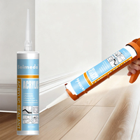 Sealant Akrilik Dapat Dicat Berbasis Air, Perekat Fleksibel untuk Perbaikan Retak Kusen Jendela dan Pintu, Konstruksi, OEM, ODM, Kemasan