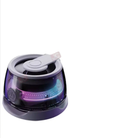 Jcvision haut-parleur led mini karaoké auto maison musique son subwoofers fête jeu professionnel intelligent portable haut-parleur led
