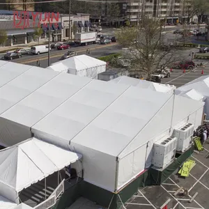 Big Waterproof Temporary White Pvc Logistics Warehouse Storage Tent 1000sqm