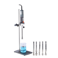 Émulsifiant Disperseur Agitateur de Laboratoire à Cisaillement Élevé avec Moteur Sans Balais Automatique pour un Mélange et un Agitation Uniformes, Capacité 5L