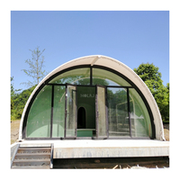 Meilleur Glamping 5m Luxury Glamping Permanent Lodge Tentes Maison pour Jungle Resorts Cabane De jardin