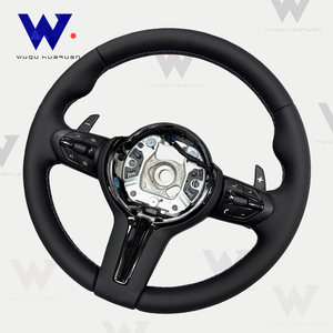 Volante Deportivo de Cuero Perforado para <span class=keywords><strong>BMW</strong></span> 320 <span class=keywords><strong>525</strong></span> F10 F30 E90 F70 E71 F31 F32 X5 X6 F01 F07 F20 F11 F22 F25 M3 M4 M5 - Product Image 5