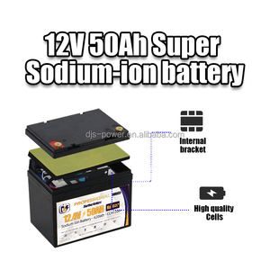 Na + SIB 12.4v 50Ah 700CCA Sodium Ion baterai Cranking Sodium-ion mobil memulai baterai untuk timbal asam baterai 54313 LBN1 - Product Image 4