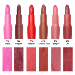 ALIVER คุณภาพสูงลิปสติกสีแต่งหน้ากระสุนฉลากส่วนตัวกันน้ําติดทนนานขายส่งชุดลิปสติกด้าน - Product Image 3