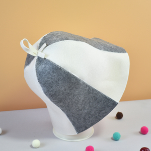 Gorro de sauna ruso con suministro de bucle colgante para sala de vapor seco y caliente, gorro de sauna de fieltro para Baño - Product Image 5