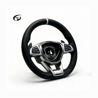 Volant en cuir et tissu personnalisé de luxe, directement de l'usine, adapté aux Mercedes-Benz W223 809P W205 E C G-Class