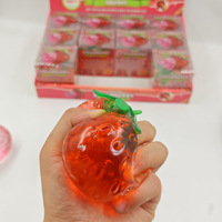 Jouet à presser en forme de noix de coco, best-seller, à la vaseline, aux fruits et à la fraise, pour la relaxation et le divertissement