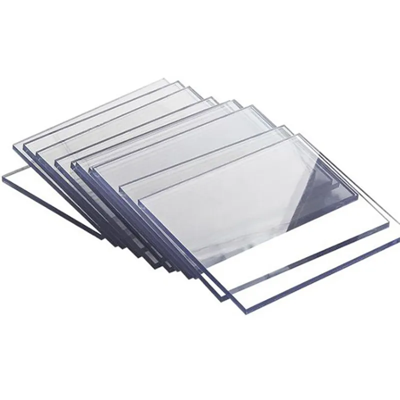 Rigid transparent plastic PS/PVC/PC/PMMA sheet board panel plate