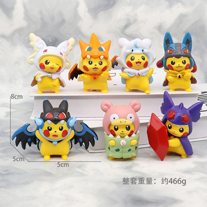Vente directe d'usine en Chine, prix de gros bon marché, lot de 7 figurines d'action en PVC d'anime, figurines de jouets de dessin animé - Product Image 5