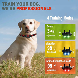 2025 <span class=keywords><strong>collier</strong></span> de dressage à distance professionnel 800M-<span class=keywords><strong>collier</strong></span> <span class=keywords><strong>anti</strong></span>-<span class=keywords><strong>aboiement</strong></span> rechargeable avec bip/vibration/modes sûrs <span class=keywords><strong>pour</strong></span> chien - Product Image 4