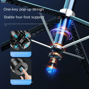 Q515tk Tích hợp gậy selfie có thể gập lại Nhận dạng khuôn mặt cầm tay ai thông minh theo dõi Gimbal bốn chân - Product Image 4