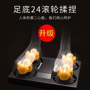 Massage <b>Chair</b> Q1 Blue Railless <b>Zero</b> <b>Gravity</b> Full Body Roller Foot Massage Plug In Home Commercial Use - Product Image 2