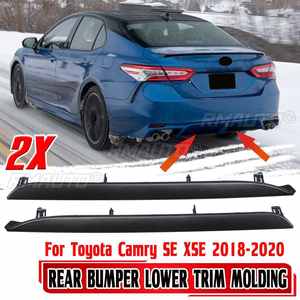 2x Diffuseur de pare-chocs arrière, lèvre de protection, spoiler, kit carrosserie, séparateurs et garniture pour Toyota Camry SE XSE 2018-2020 2019 - Product Image 1