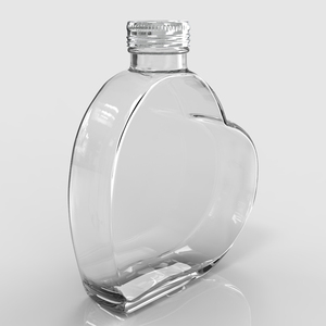 Tùy Chỉnh Thiết Kế Độc Đáo Rượu Tinh Thần Hình Trái Tim 200Ml Vodka Passion Chai Thủy Tinh Có Nắp - Product Image 5