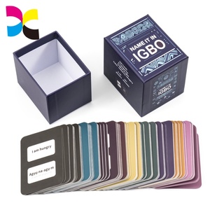 Tarjetas de Planificación Personalizadas con Caja con Tapa y Base, Resistentes al Agua, Duraderas, Ecológicas, para Niños y Pequeños - Product Image 3