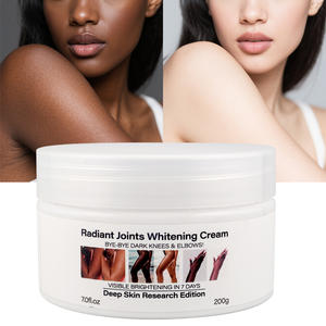 Etichetta privata 7 giorni di crema sbiancante miracolosa 200g e 150g di siero schiarente per la pelle veloce per le donne ginocchia scure e gomiti - Product Image 1