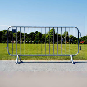 Barrera de seguridad vial de control de multitudes de acero resistente Barrera de acero al carbono para exteriores Barricada de control de multitudes - Product Image 5