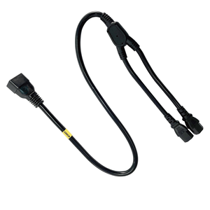 Bộ Chuyển Đổi PSU PDU <span class=keywords><strong>Sever</strong></span> C19 Sang C20 Của Nhà Máy Bộ Chia Y Dây Nguồn C20 Sang C13 Kép - Product Image 2