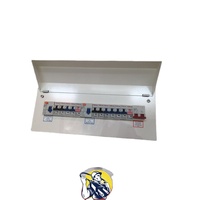 18 voies MCB type boîte de distribution en métal, boîtier électrique, boîte de câble
