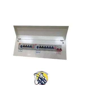 18 way MCB type metal distribution box,electrical enclosure,cable box