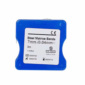 Bande matrici dentali in acciaio inossidabile strisce Matrice bande Striproll 5mm/6mm/7mm larghezza 0.04mm materiali odontoiatria - Product Image 5