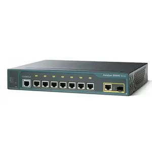 WS-C2960G-8TC-L 2960G series switches 8 port Gigabit Ethernet switch with 1 x 1G RJ45 and 1 x 1G SFP WS-C2960G-8TC-L