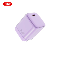 Chargeurs de téléphone mini 30W personnalisés avec logo, vente en gros, charge rapide PD pour iPhone 17 16 Xiaomi Huawei