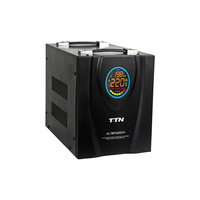 Régulateur de Tension Automatique de Courant Alternatif Monophasé Électrique 5kVA 10kVA 110V 60Hz 220V 50Hz pour Maison