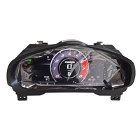 ZWNAV Speedometer mobil, pemutar Multimedia spidometer Cluster Digital LCD 12.3 inci untuk Mazda 3