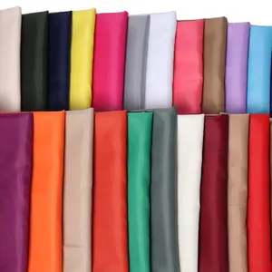 Functional Down Proof Soft Comfortable 100% Polyester Plain Taffeta Fabric Manufacturers Wedding Taffeta