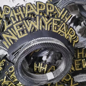 Diadema de Papel con Diseño de Tiara para el Año Nuevo 2025, Dorada, Plateada y Negra, Recuerdos para Fiestas de Adultos, Decoraciones para Fiestas, Artículos para Fiestas de Año Nuevo - Product Image 6