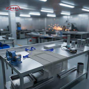 Tablier de sécurité en acier inoxydable – Écologique, tendance, sans manches, avec protection corporelle en maille - Product Image 1