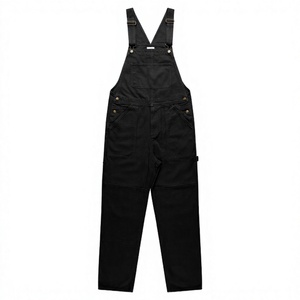 Overoles de Trabajo Vintage para Hombre, Cintura Alta, Personalizados, de Algodón, con Tirantes Largos - Product Image 2