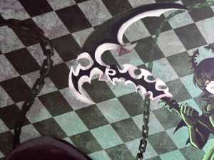 OEM ODM Présentoir en acrylique <span class=keywords><strong>Dead</strong></span> Master Black Rock Shooter, impression A4, Art Vocaloid par Friedsoup - Product Image 2