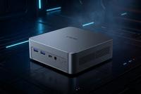 CHUWI MINI PC Windows 11 Pro Mini-ITX Horizontal Aluminium Alloy UniBox 304 Intel Wildcat Lake Core3 Port USB Depan