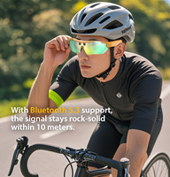 Lunettes intelligentes ZHENQI G6-PRO à monture monobloc intégrale avec verres traités anti-lumière bleue et traduction en temps réel par IA