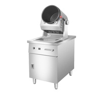 Robot de Cocina Automático para Restaurante, Cocina Comercial Eléctrica de Inducción, Máquina Wok de Gas, Equipo de Cocina de Alimentos